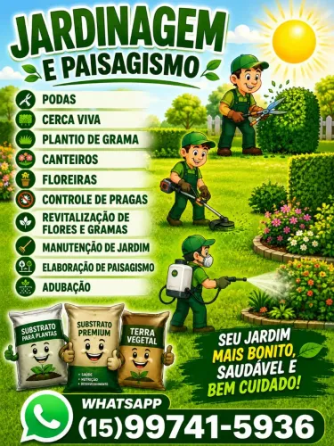Jardinagem , Roçagem e Pintura 