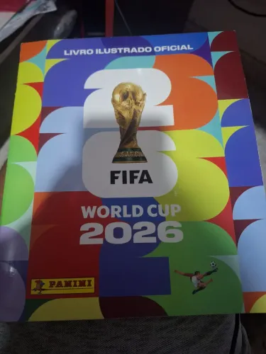 Album da copa 2026 completo!