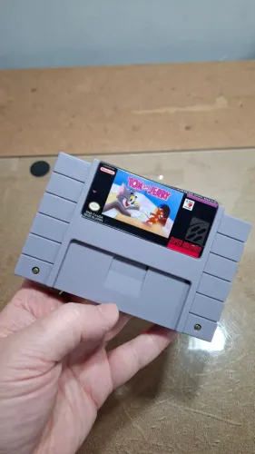 Cartucho Super Nintendo Tom e Jerry