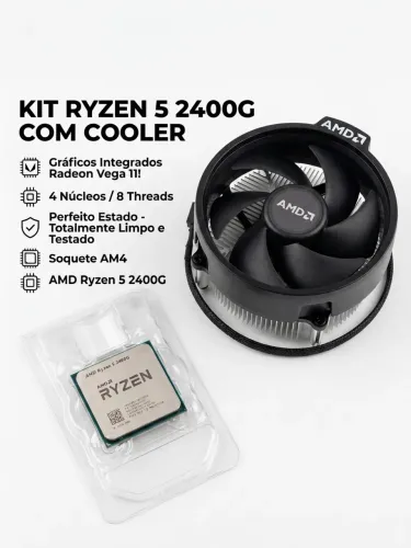 Ryzen 5 2400g + cooler AMD original