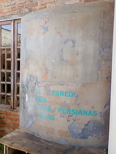 Placa grande Outdoors chapa galvanizada e tubos de aço 