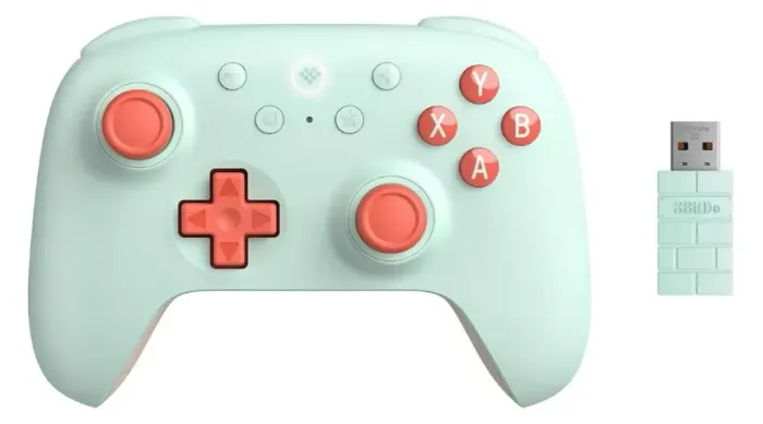 Controle Gamer 8bitdo Ultimate 2c Bluetooth/wireless Verde-claro