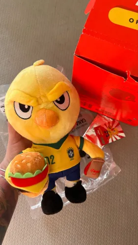 Canarinho ifood 2002 hamburguer novo
