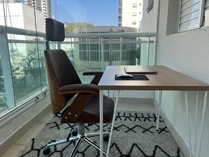Mesa p/ Escritório ou Home Office 90cm | Trellis by Dari Beck