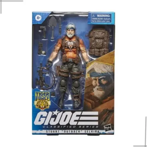 Hasbro G.I. Joe Classified Tiger Force Stuart Outback Selkirk - Novo e Lacrado