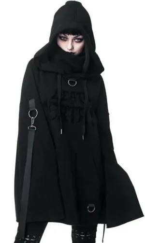 moletom killstar warlock oversized preto