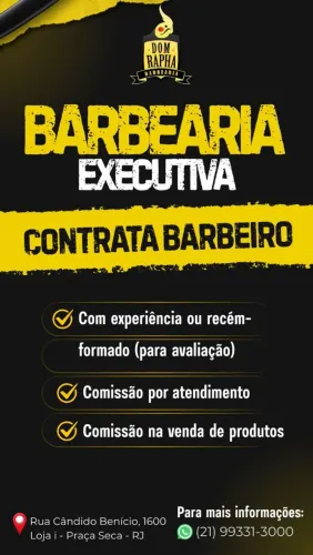 OPORTUNIDADE BARBEARIA