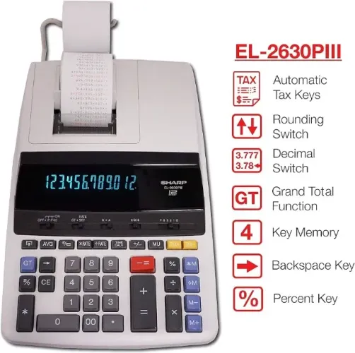 Calculadora Sharp El 2630PIII