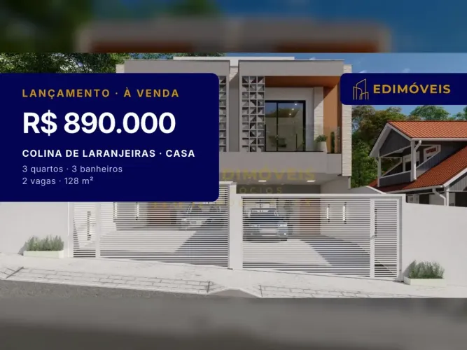 Casa em Construção em Colinas de Laranjeiras - Ideal para sua Família