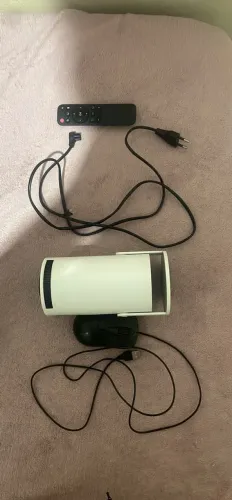 Vendo projetor funcionando perfeitamente