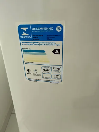 Máquina de lavar 12kg