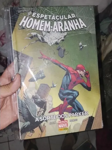 Homem Aranha a sorte dos Parker volume raro após o arco do homem aranha superior