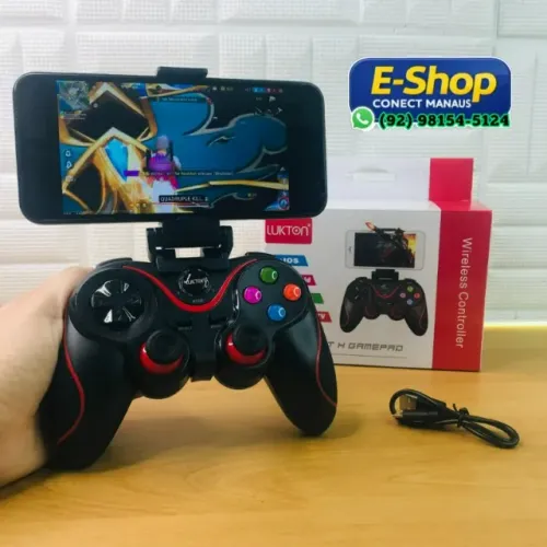 Controle Para Celular Gamepad Bluetooth, Tv,Pc e etc.