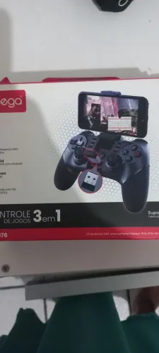 Controle de jogos 3 em 1 para celular ? 