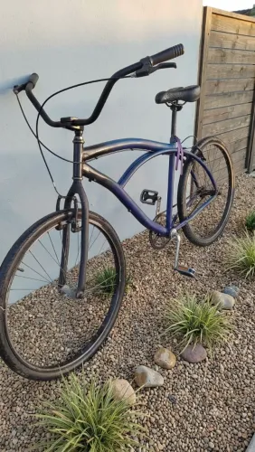 Bicicleta quadro banana aro 26