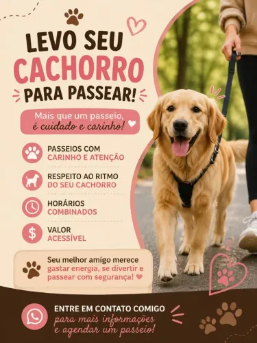 Passeio com caes 