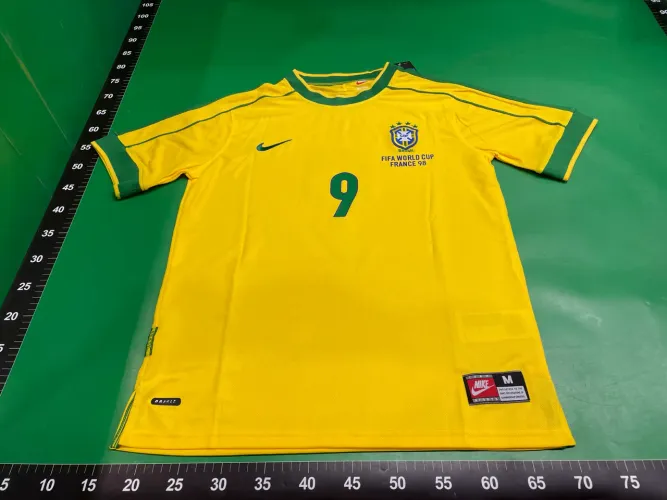 Camisa retrô ronaldo seleção brasileira 1998 (Brasil) copa do mundo