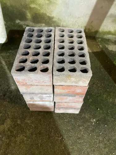 Tijolo 21 furos para churrasqueira