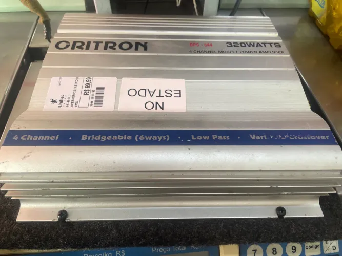 Amplificador oritron opc 644 - 320 watts