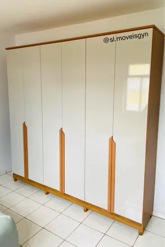 Guarda Roupa Casal 6 portas MDF - Promoção 