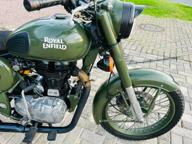 Royal Enfield Classic Battle Green 500 EFI 2019