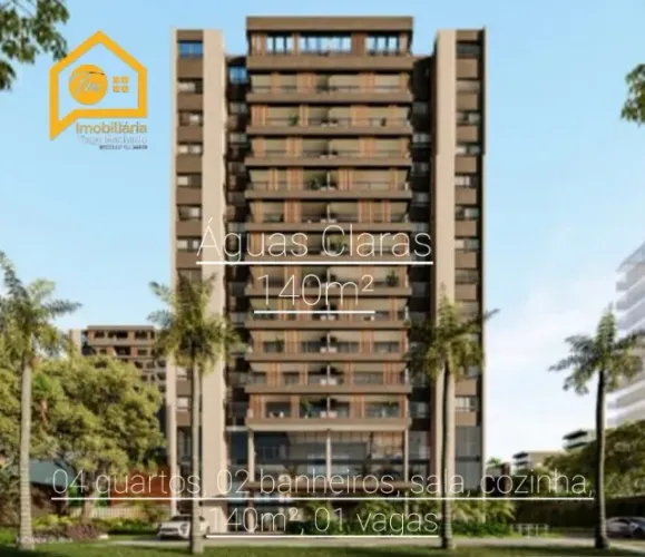 Excelente apartamento em Águas Claras
