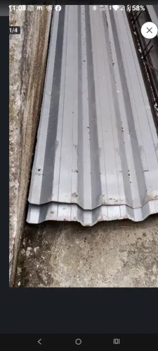Telhas alumínio galvanizado