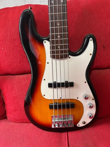 Baixo jazz bass sx 5 cordas