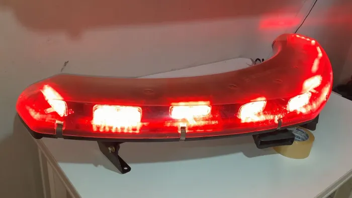 Giroflex para ambulâncias ( vermelho )