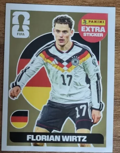 Figurinha Extra Legend Copa 2026 Florian Wirtz Ouro Original