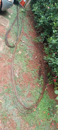 Vergalhão de ferro 24 und CA50 6.3 1/4 e 27 und CA60 5.3 3/16<br>