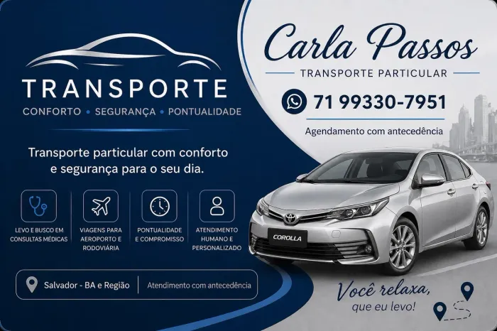 Viagem com segurança e conforto