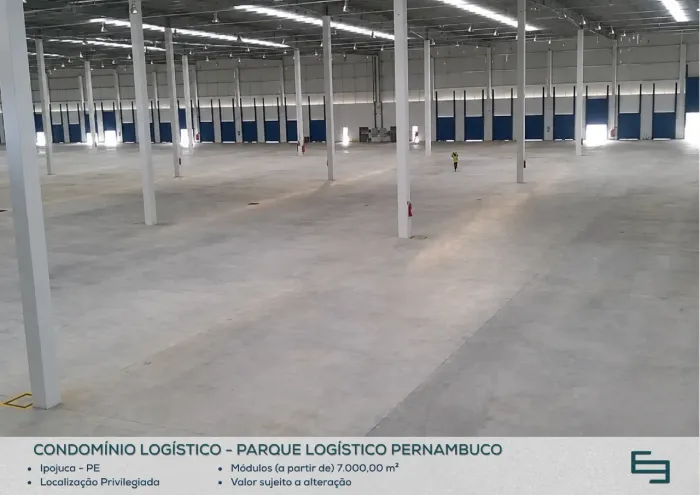 Galpão para alugar em Ipojuca/PE com 7.172,00 m² em condomínio logístico