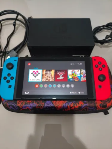 Nintendo Switch V2 D.&.$.ß.l.0.q.?.?.@.?.0 zero sem detalhes!