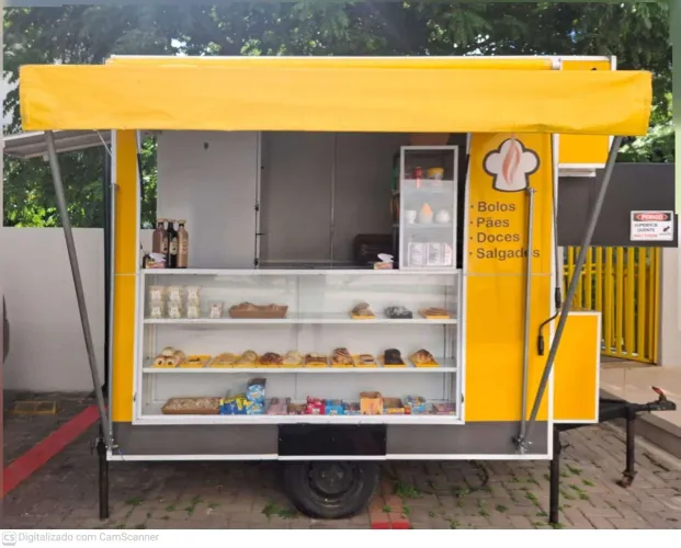 TRAILER PADARIA COMPLETO 