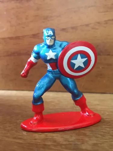 Capitão América - Nano Metalfigs - Jada Toys