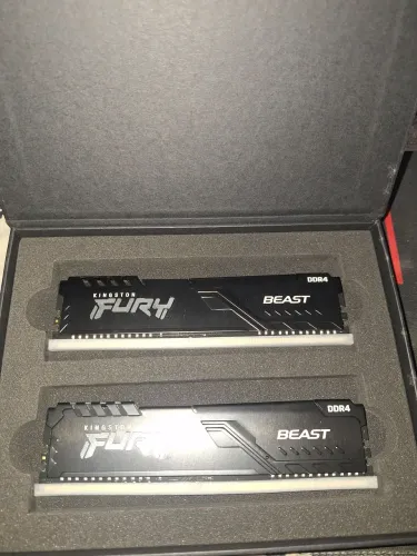 Memória RAM DDR4 16GB (2X8GB) HyperX Fury Beast