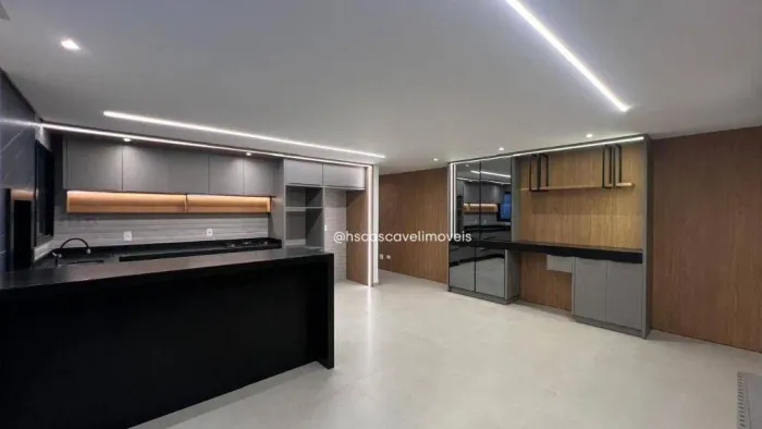 Apartamento com 3 dormitórios para alugar, 113 m² por R$ 5.850/mês - Cancelli - Cascavel/P