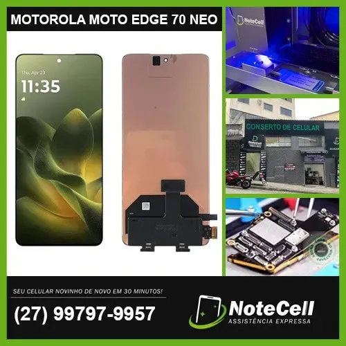 Tela / Display Moto Edge 70 Neo Original Nacional - Instalação em 30 minutos!!!