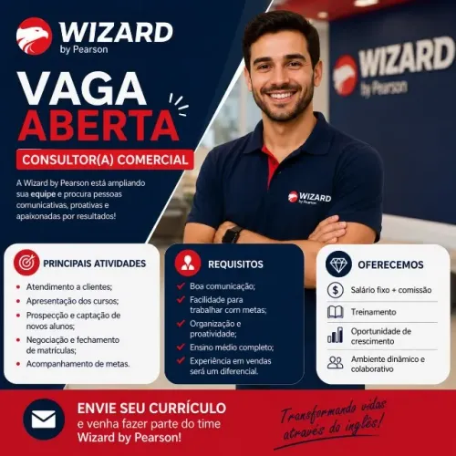 Vaga para Vendedor