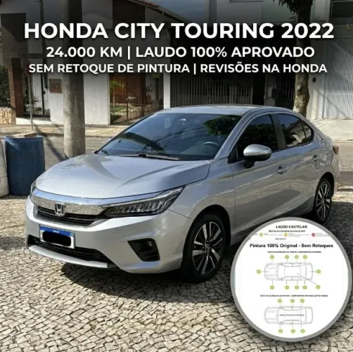 Honda City Sedan Touring 1.5 Flex 16V 4P Aut. 2022