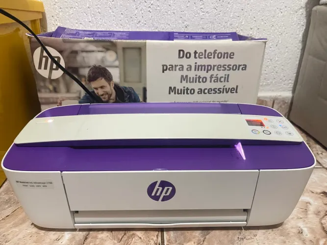 Impressora HP DeskJet Ink Advantage 3788 Multifuncional Wi-Fi NOVA