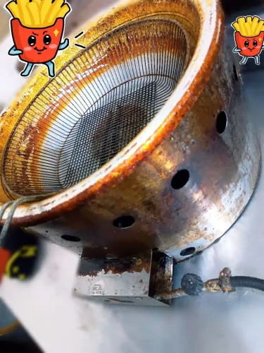 Fritadeira Industrial a Gás Progás (Média 5 a 7 Litros) - Redonda