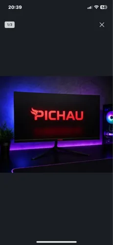 Monitor pichau novo com caixa pra sair hoje !!!!!