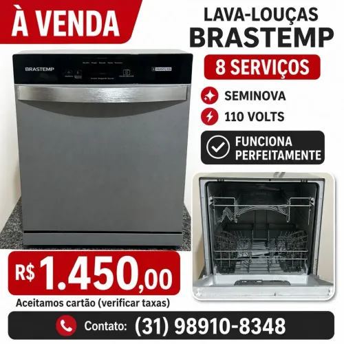 LAVA-LOUÇAS BRASTEMP