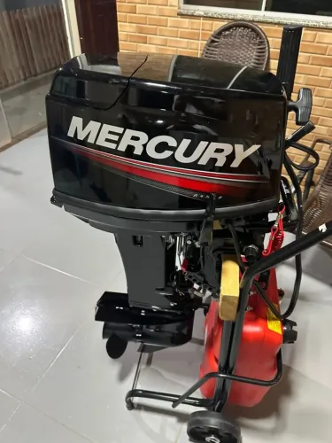 MOTOR MERCURY 30HP 2.T, ANO 2025, ESTADO DE ZERO,MENOS DE 30 HORAS DE USO,SEM DETAHES, PAR