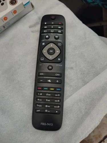 Controle Remoto Compatível Com Tv Philips De Lcd Led