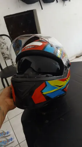 Capacete fw3 fox com viseira interna