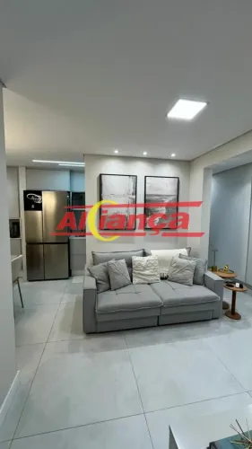 Apartamento com 1 dormitório com closet à venda - 43m² - Condomínio Flap Guarulhos - Vila 