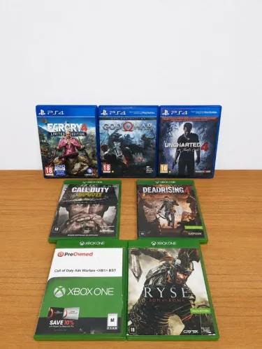 Lote Jogos Ps4/Xbox One